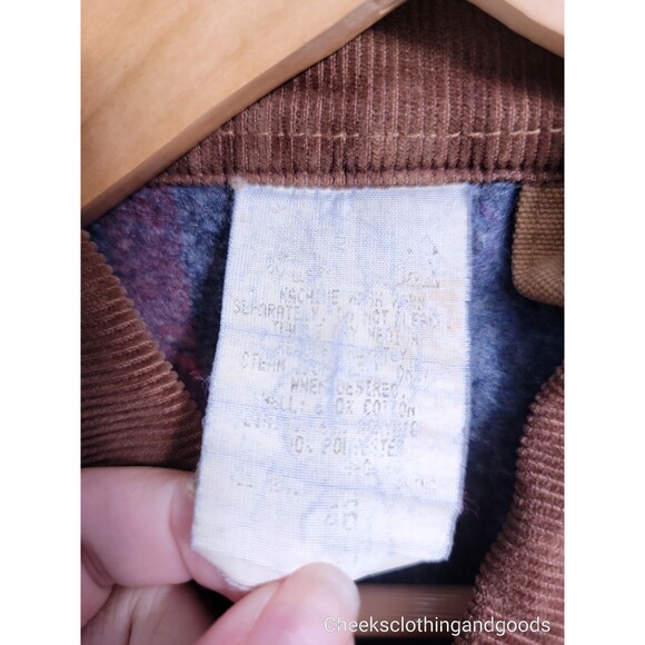 Vintage Carhartt Blanket Lined Chore Work Duck Jacket size 46 Made in USA - Picture 6 of 6